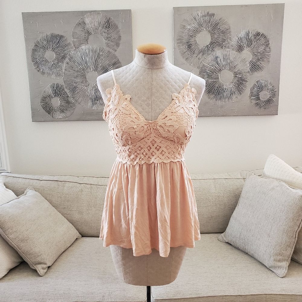 Blue B cami blouse Sz med